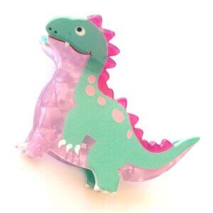 Cute Dinosaur Hair Clip Kitschy Whimsical Claw Clip